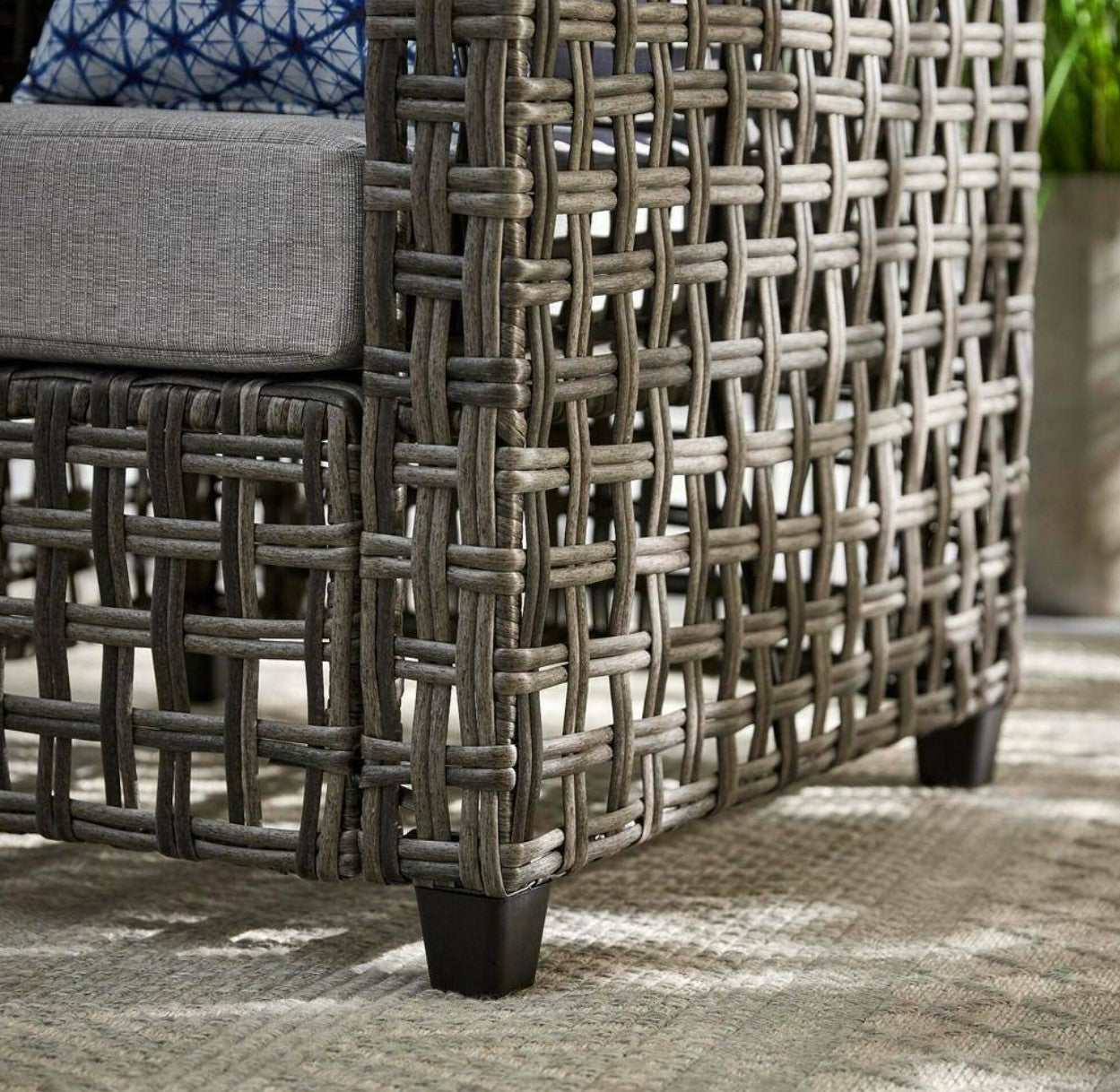 Briar Ridge Brown Wicker Outdoor Patio Deep Seating Lounge Chairs  (2-Pack)